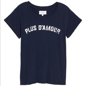 Current/Elliott The Relaxed Crew Tee Plus D’amour